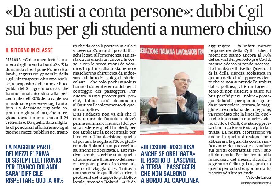 05 settembre 2020 il messaggero