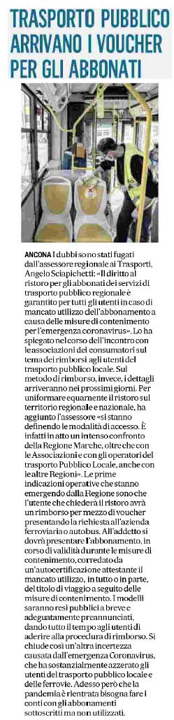 08 giugno 2020 Corriere Adriatico