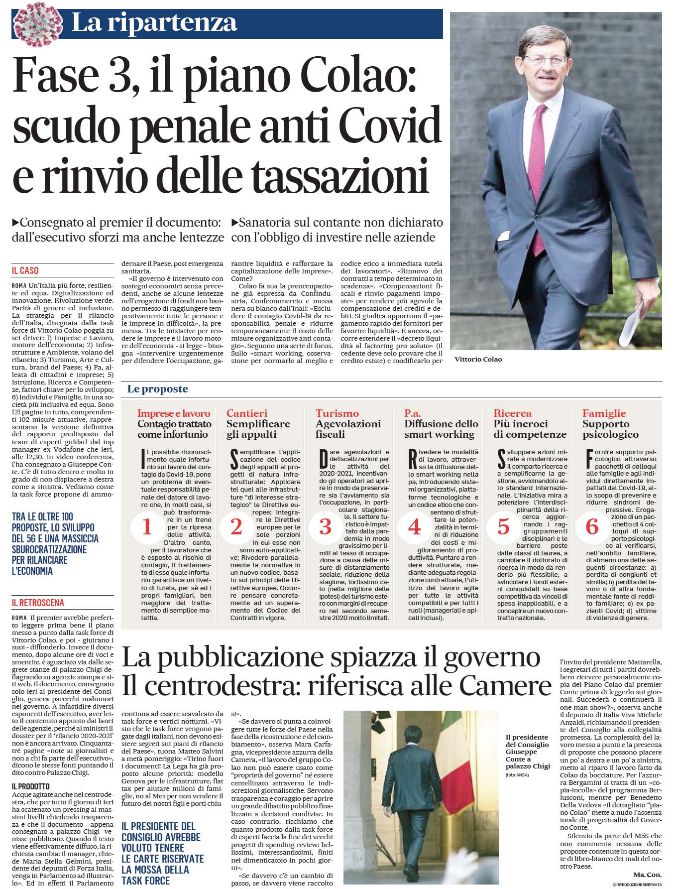 09 giugno 2020 il messaggero Page 1