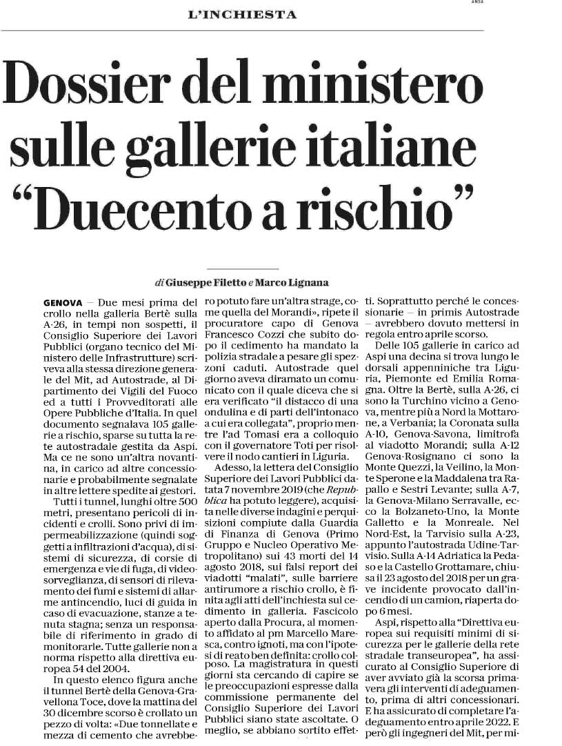 10 gennaio 2020 repubblica GALLERIE Page 1