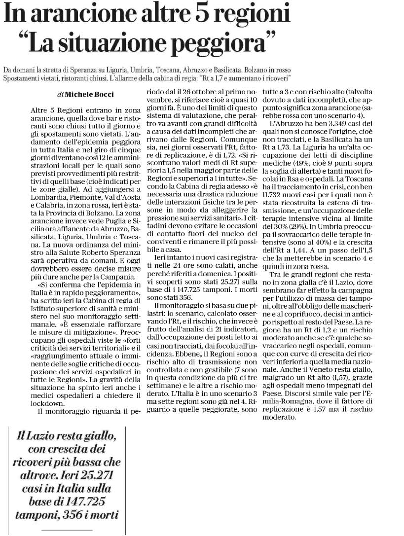 10 novembre 2020 repubblica Page 1