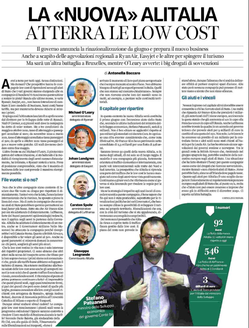 11 maggio 2020 corriere della sera