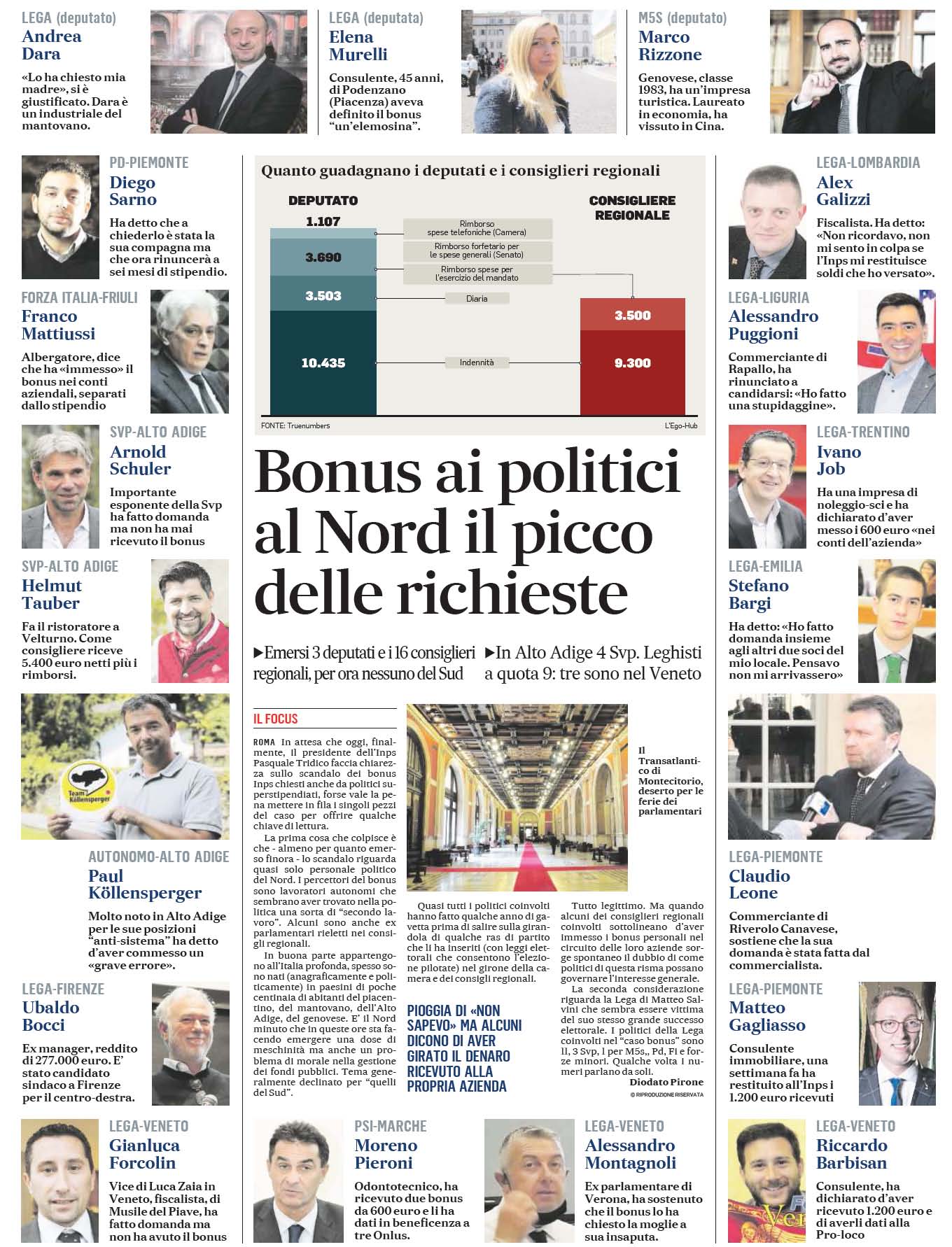 14 AGOSTO 2020 il messaggero