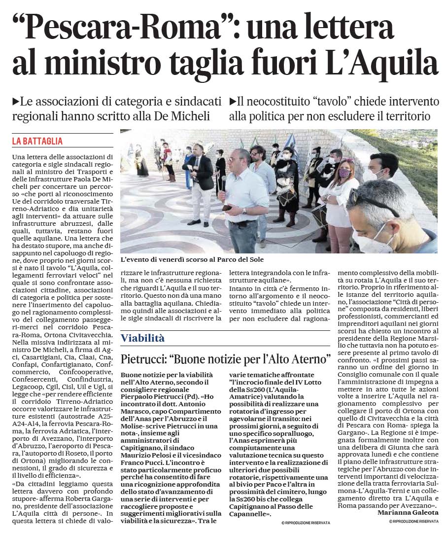 14 giugno 2020 il messaggero