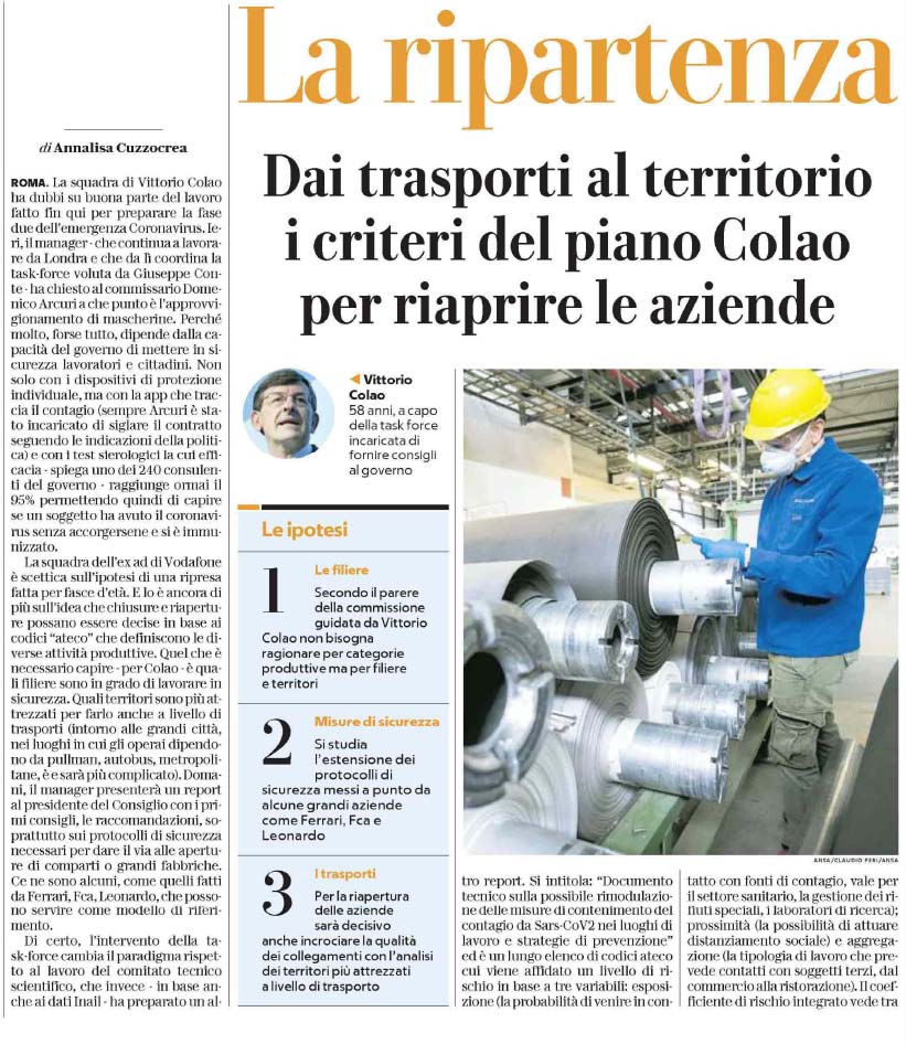 16 aprile 2020 repubblica Page 1