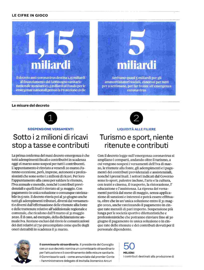 16 marzo 2020 il sole24ore Page 3