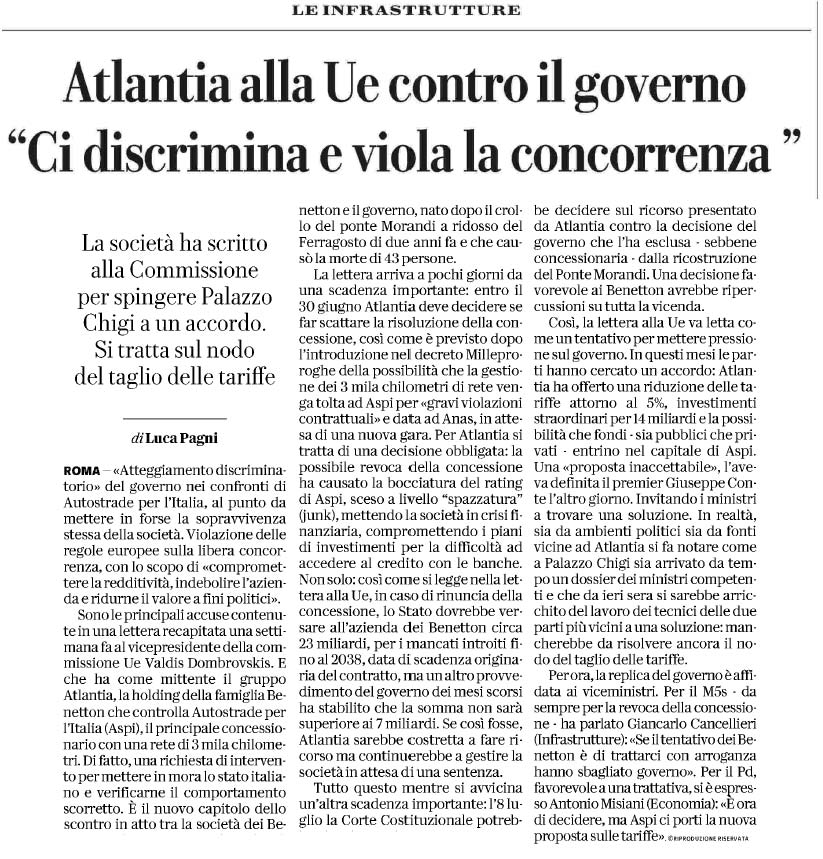 19 giugno 2020 repubblica