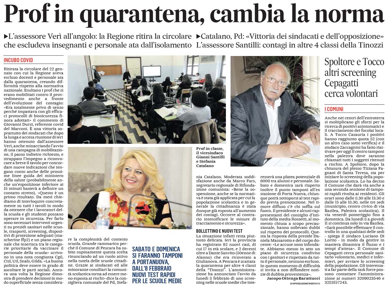 03 febbraio 2021 il messaggero