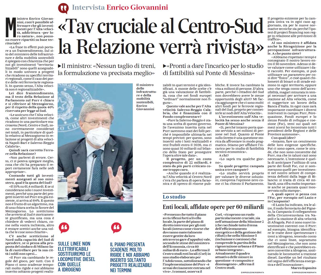 03 gennaio 2022 il messaggero giovannini