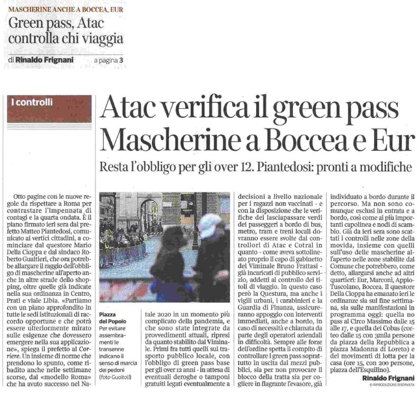 04 dicembre 2021 corriere della sera rm