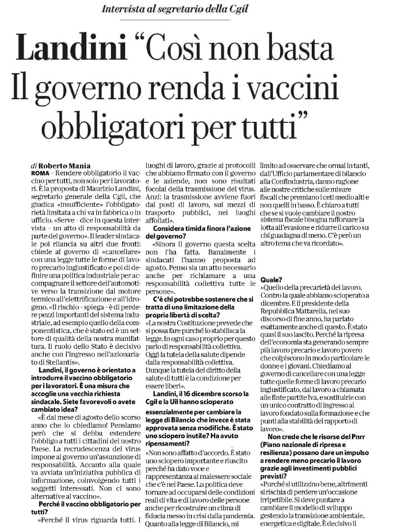 04 gennaio 2022 repubblica Page 1