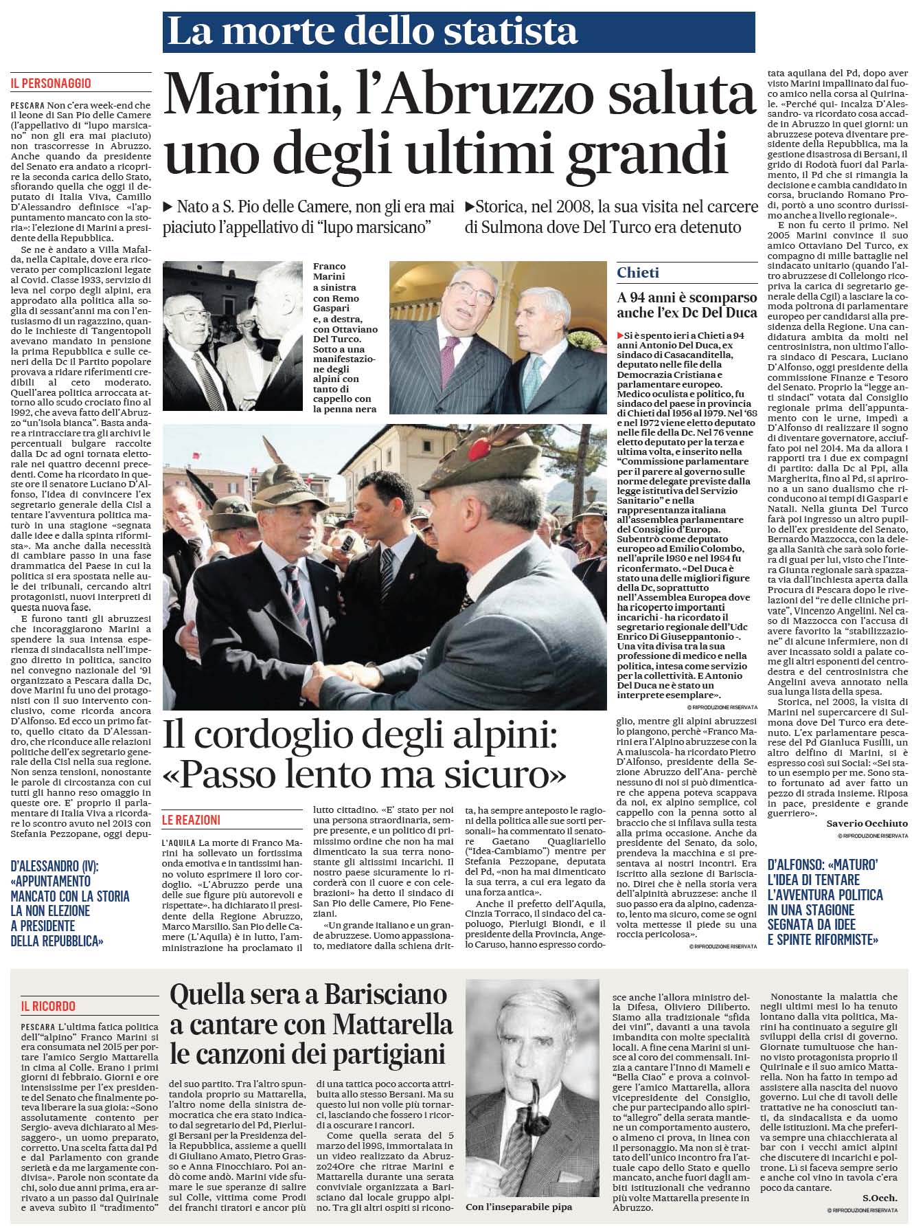 10 febbraio 2021 il messaggero