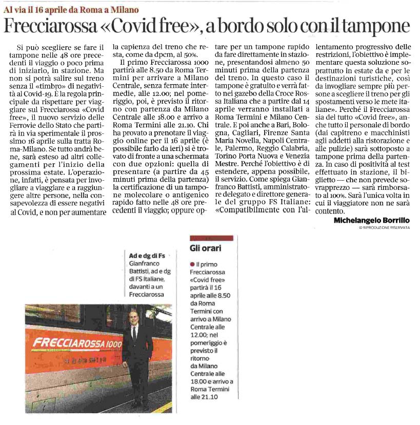 12 aprile 2021 corriere della sera