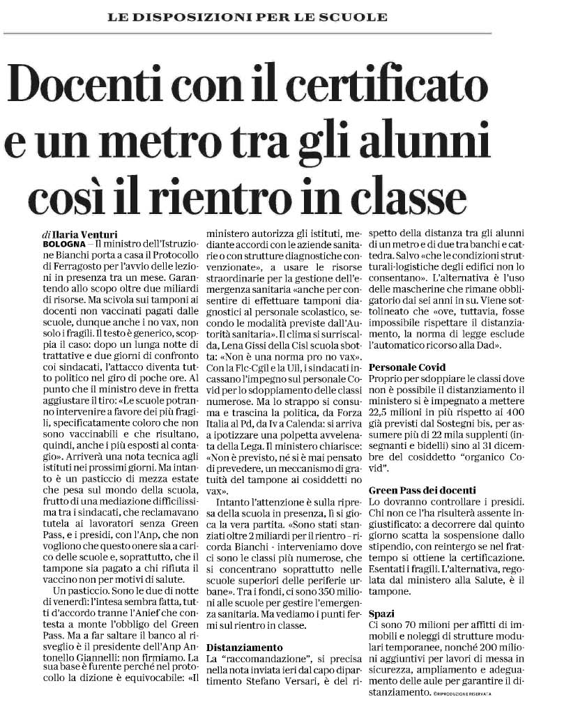 15 agosto 2021 repubblica Page 1