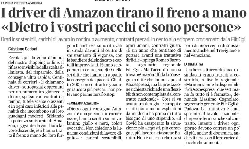 16 febbraio 2021 il mattino di padova Page 1