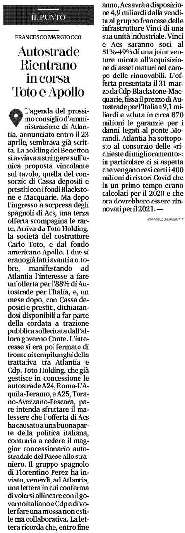 18 aprile 2021 la stampa