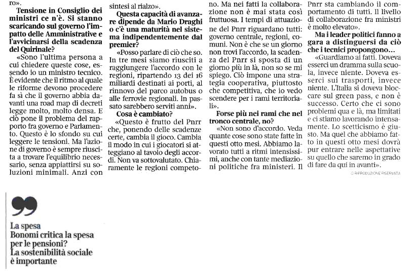 23 ottobre 2021 corriere della sera Page 2