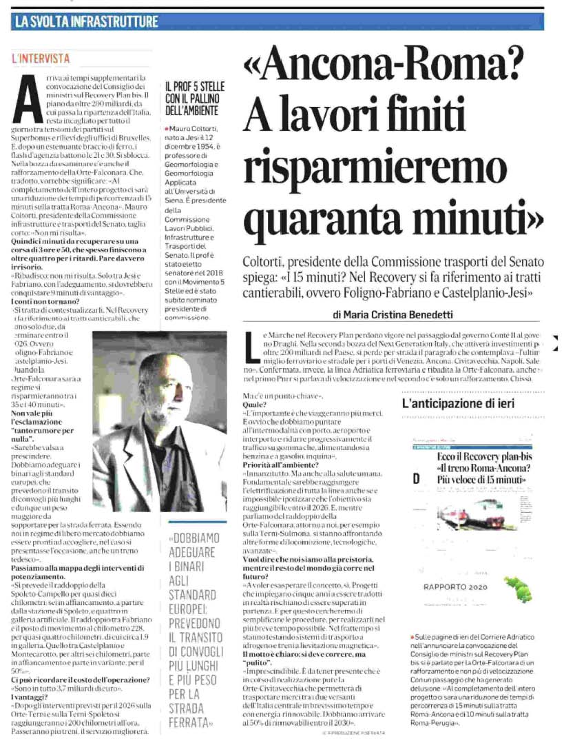 25 aprile 2021 corriere adriatico