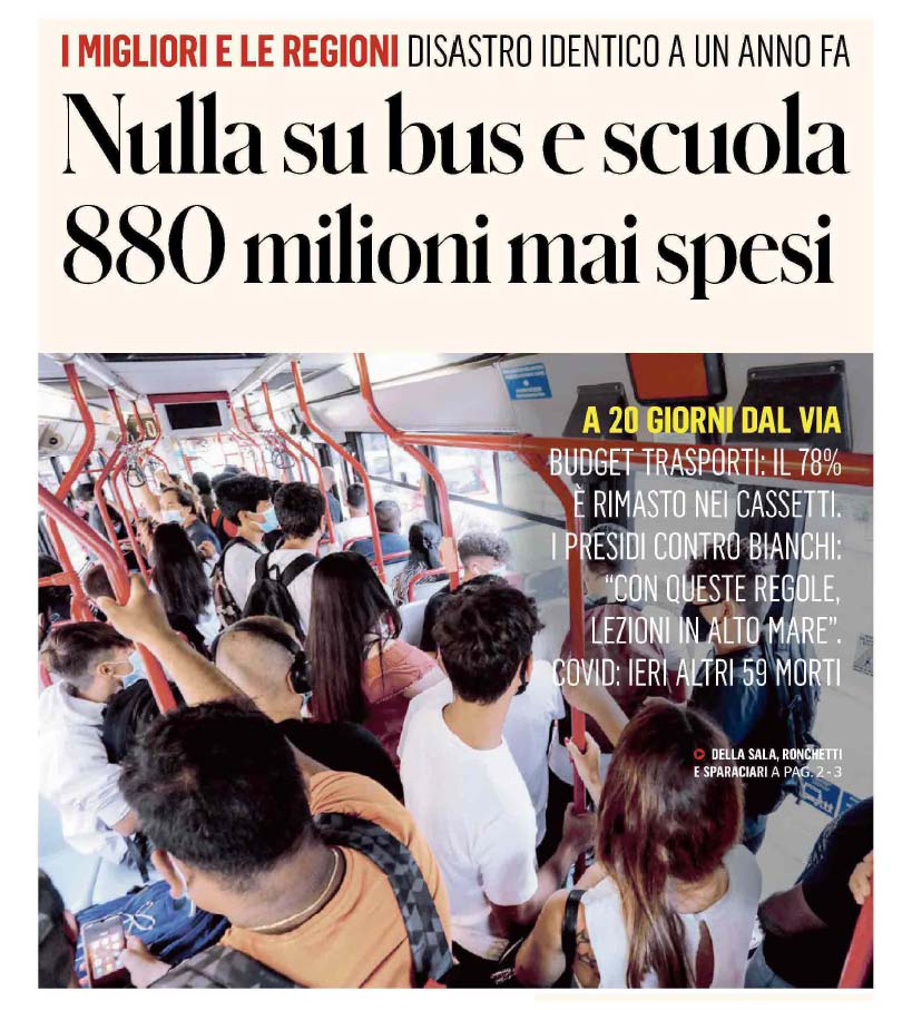 26 AGOSTO 2021 il fatto quotidiano Page 1