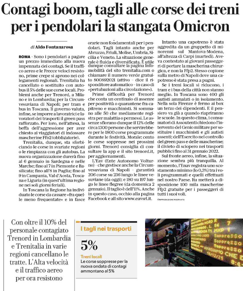 30 dicembre 2021 repubblica