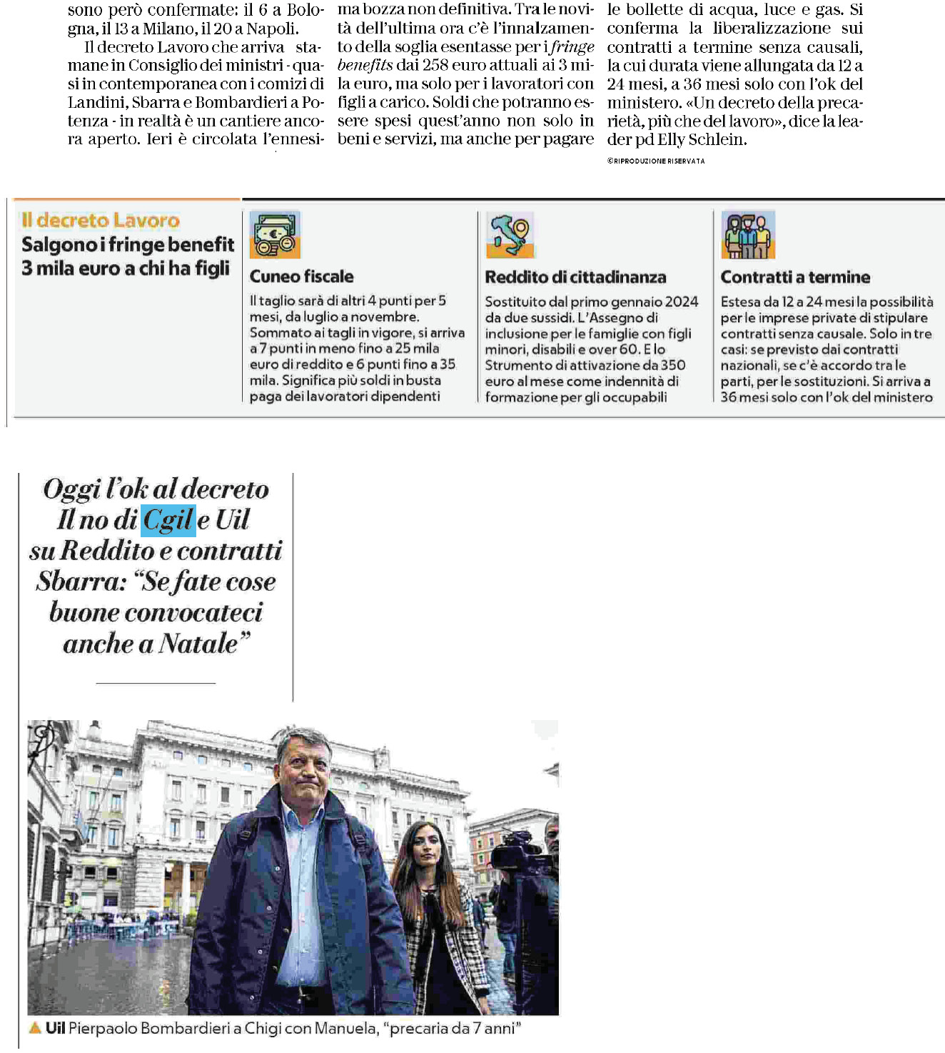 01 maggio 2023 repubblica Pagina 2