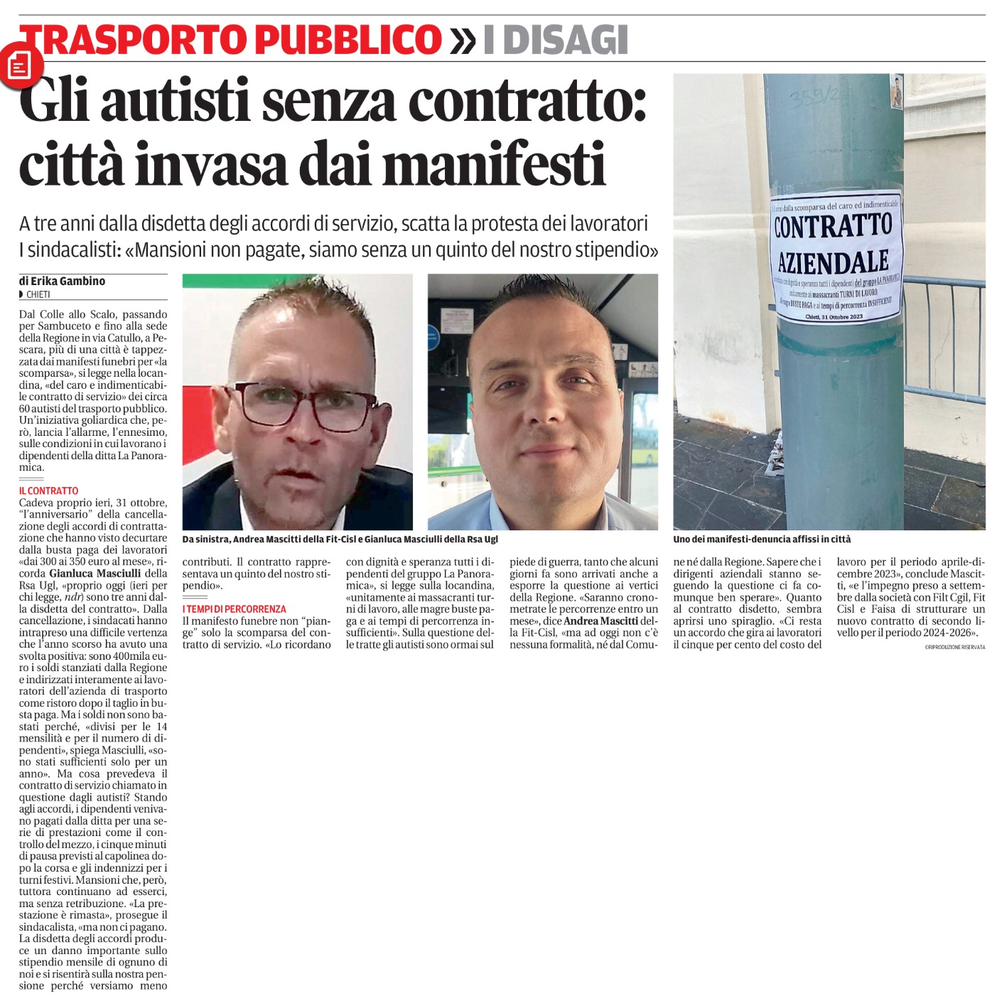 01 novembre 2023 il centro chieti