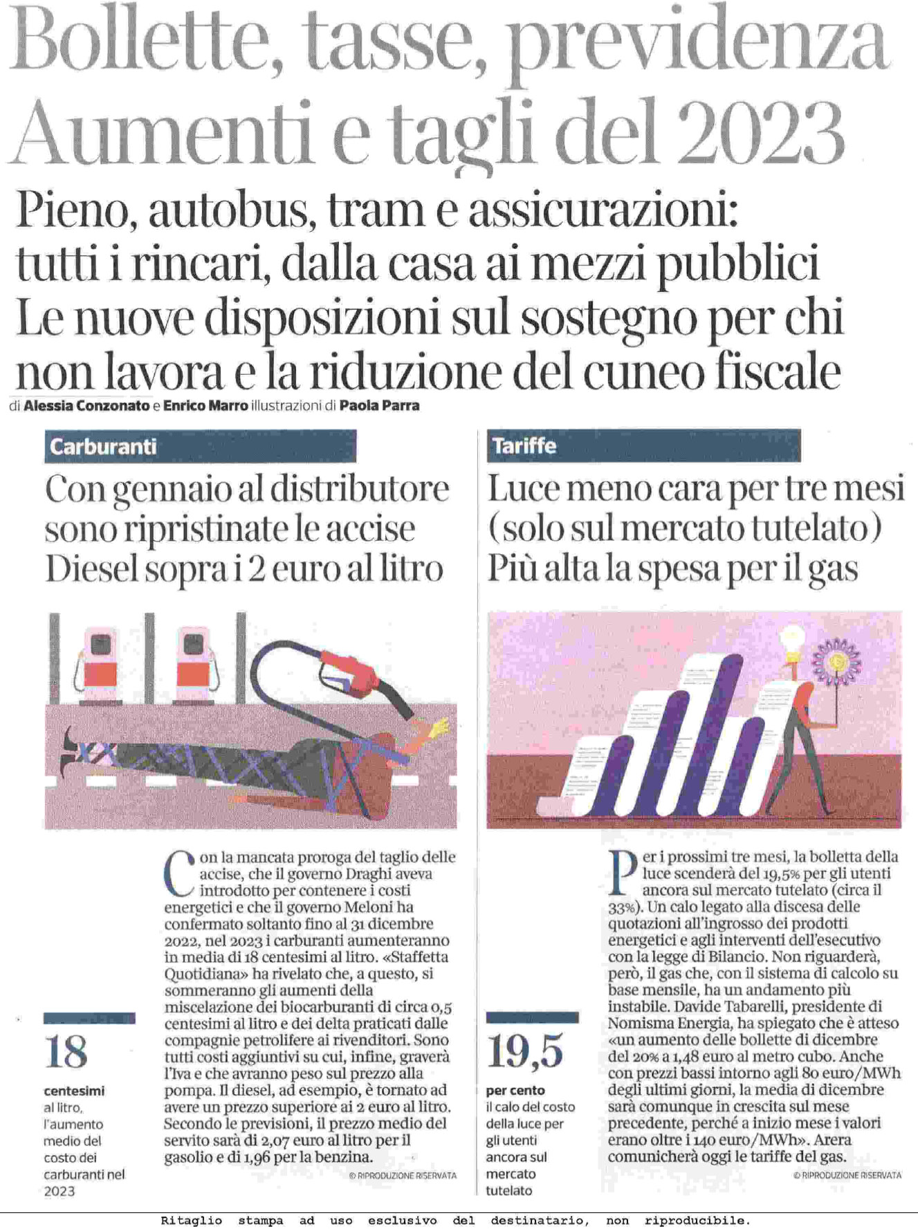 03 gennaio 2023 corriere della sera Pagina 1