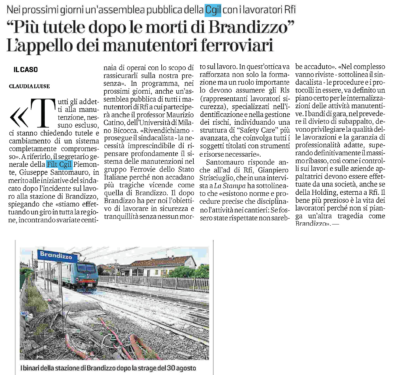 03 ottobre 2023 la stampa