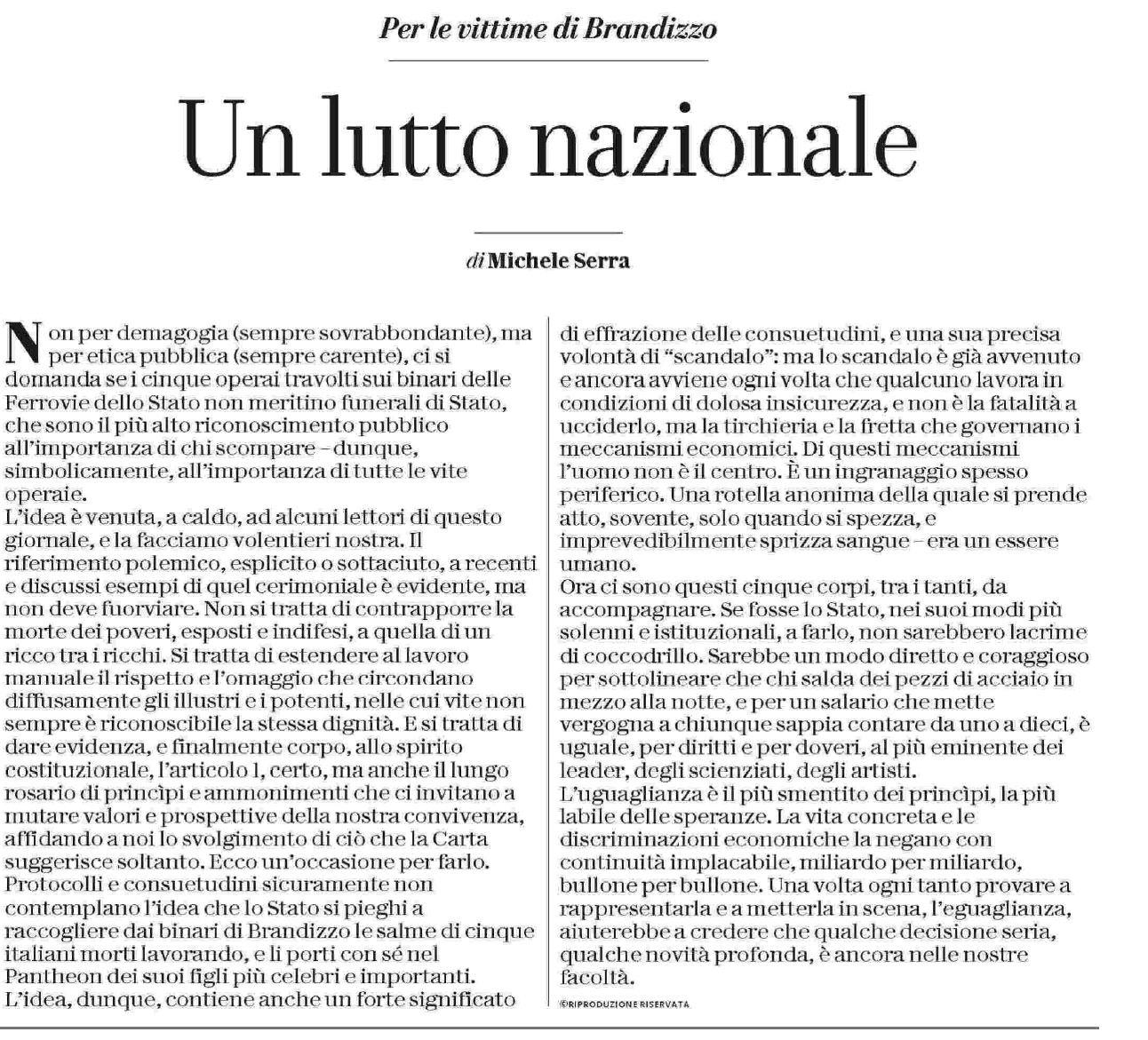 03 settembre 2023 repubblica