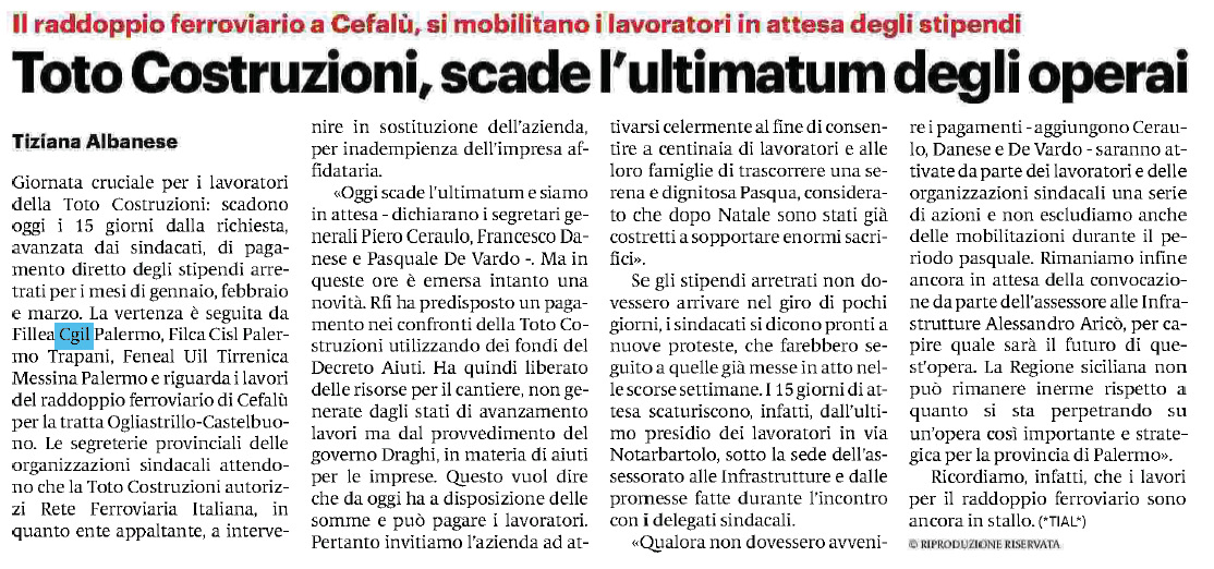 04 aprile 2023 giornale di sicilia