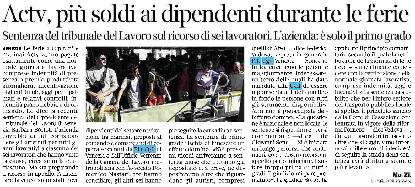 04 ottobre 2023 corriere veneto