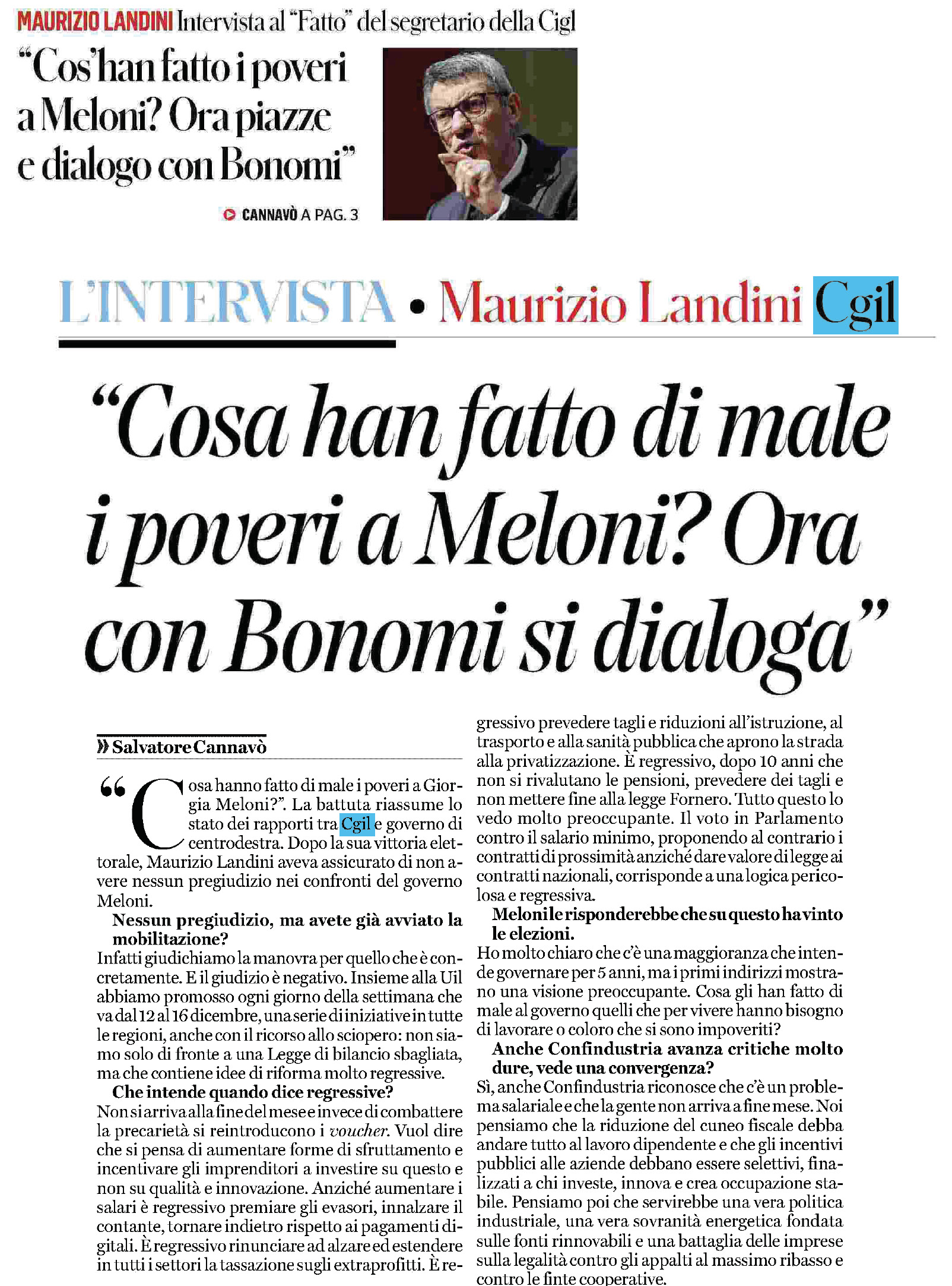 05 dicembre 2022 repubblica Pagina 1