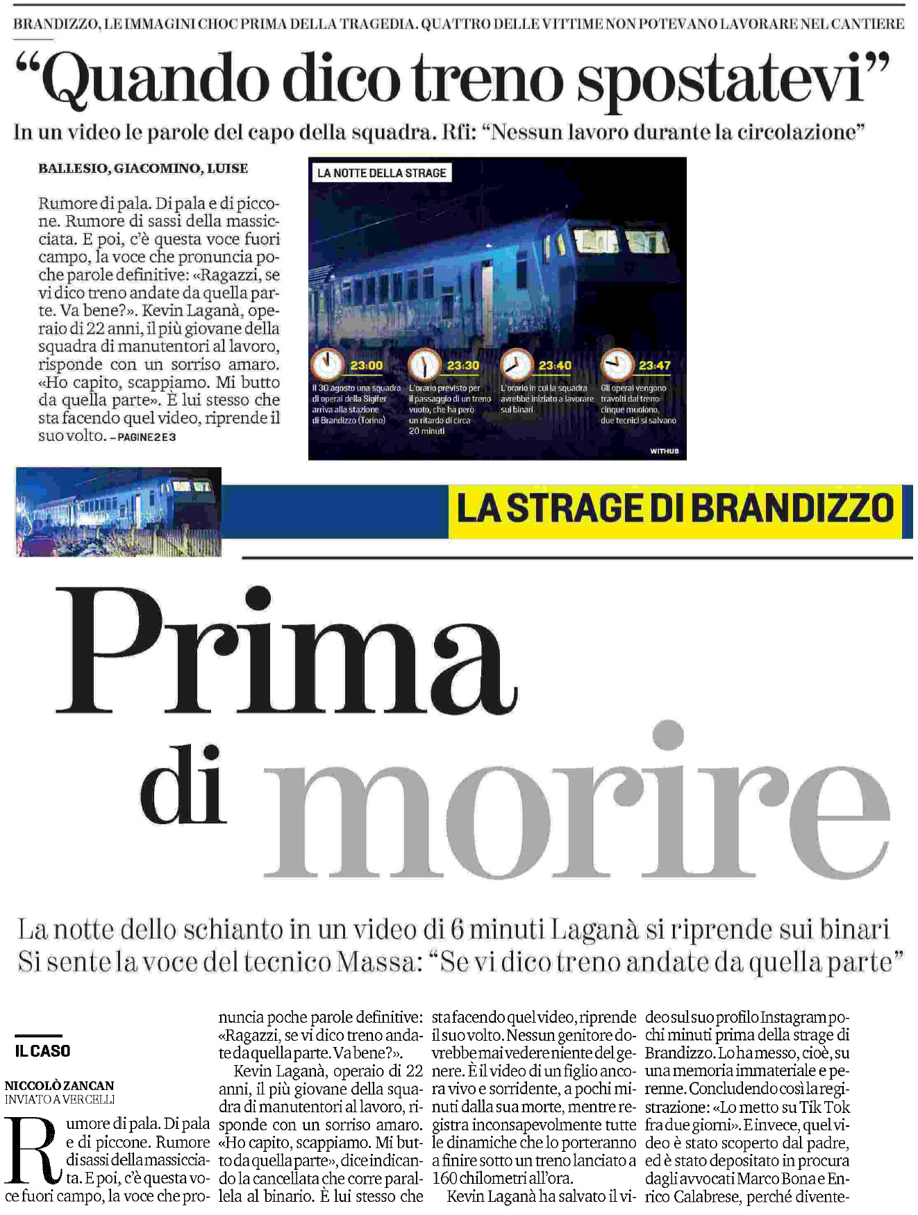 06 settembre 2023 la stampa Pagina 1