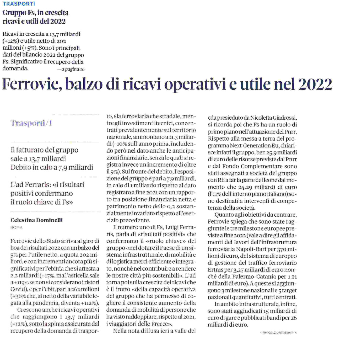 07 aprile 2023 il sole24ore