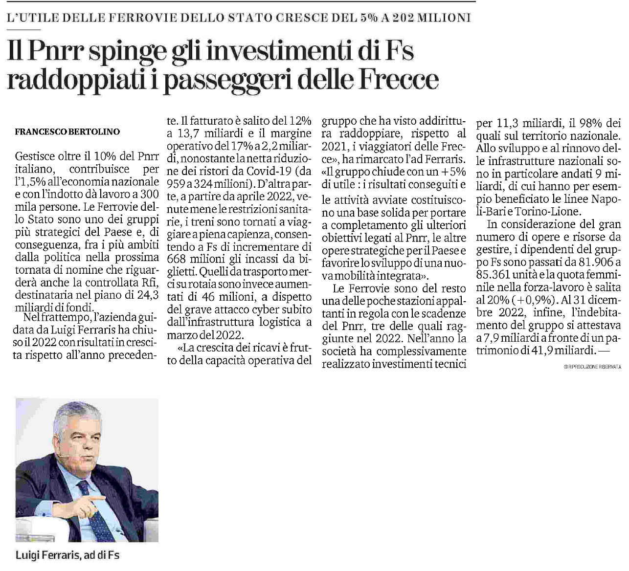 07 aprile 2023 la stampa