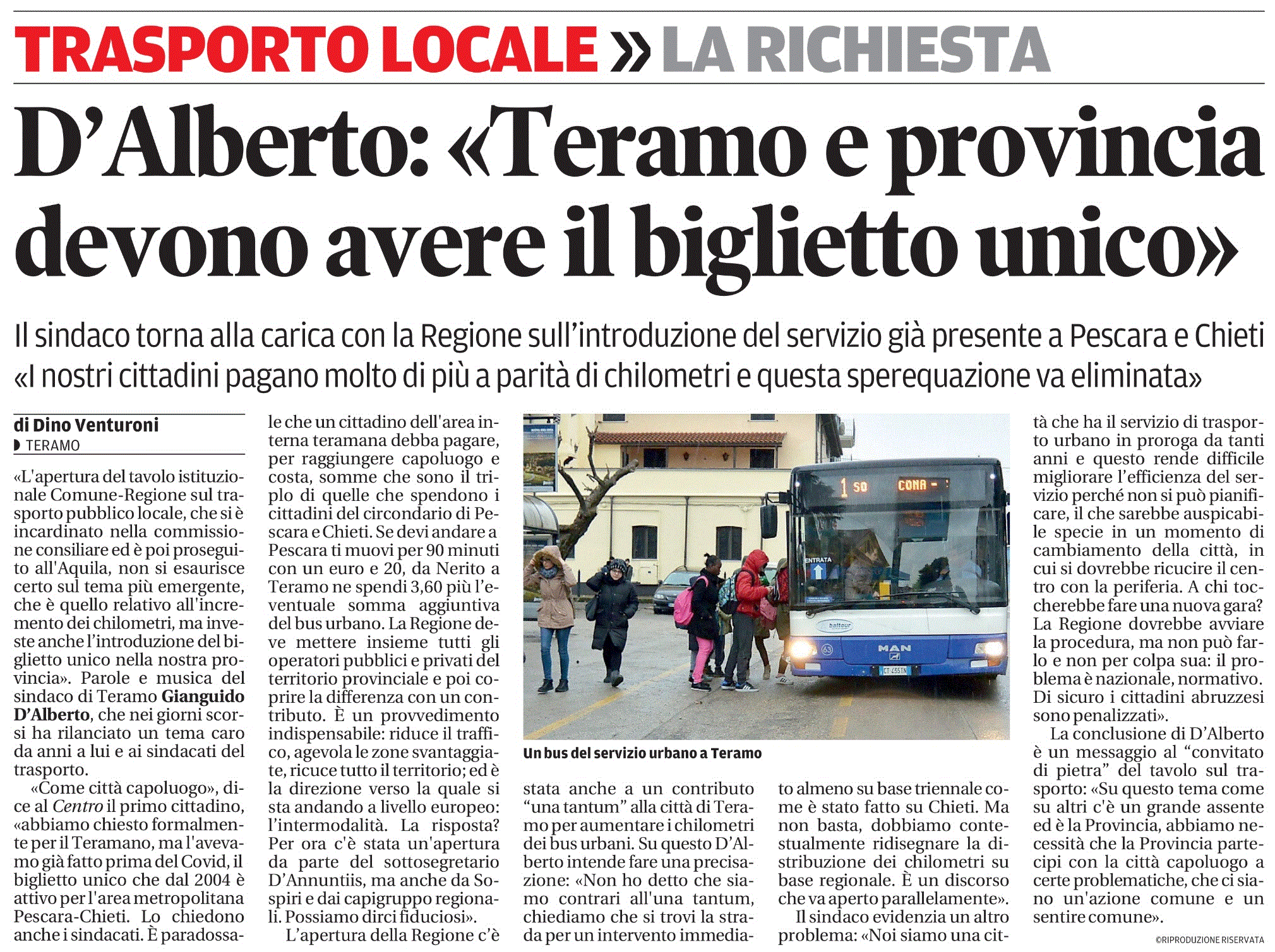 07 febbraio 2022 il centro teramo