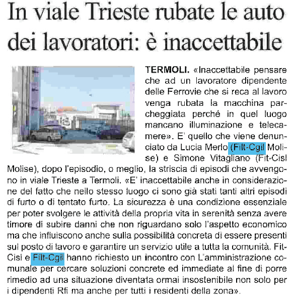 07 febbraio 2023 primo piano molise