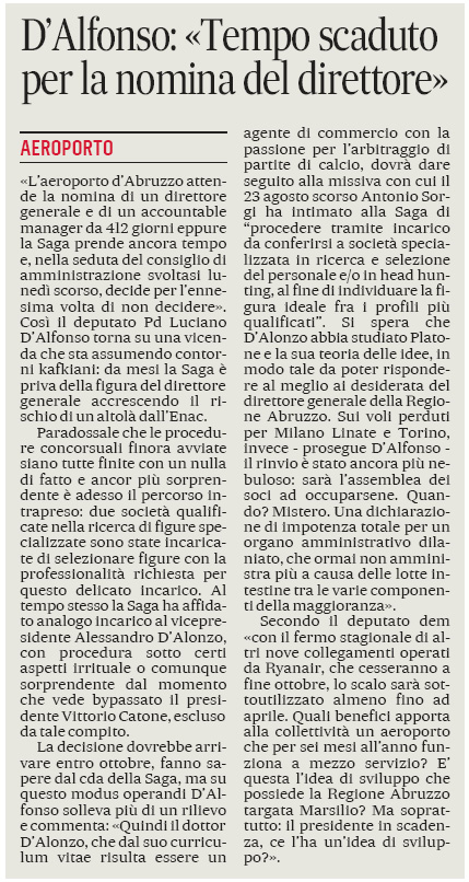 07 settembre 2023 il messaggero