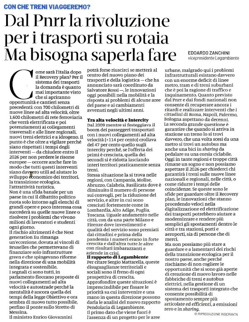 09 febbraio 2022 il sole24ore PNRR