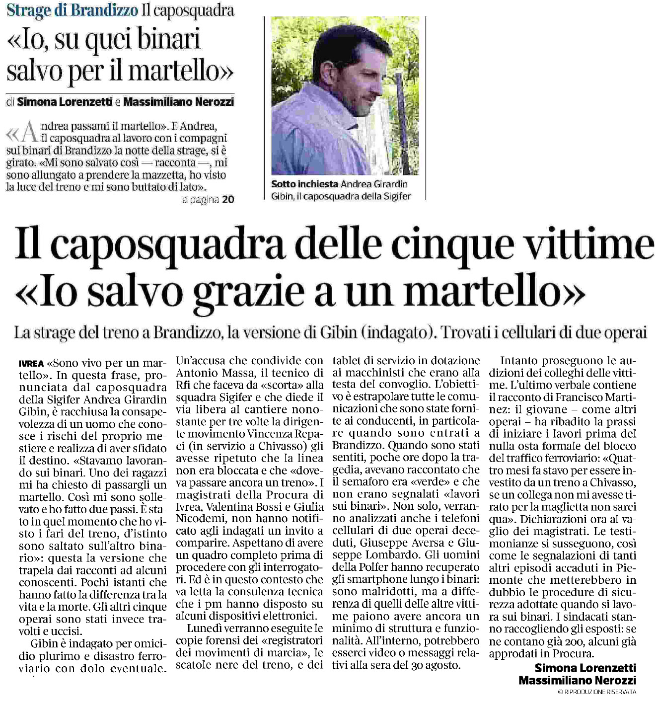 09 settembre 2023 corriere della sera