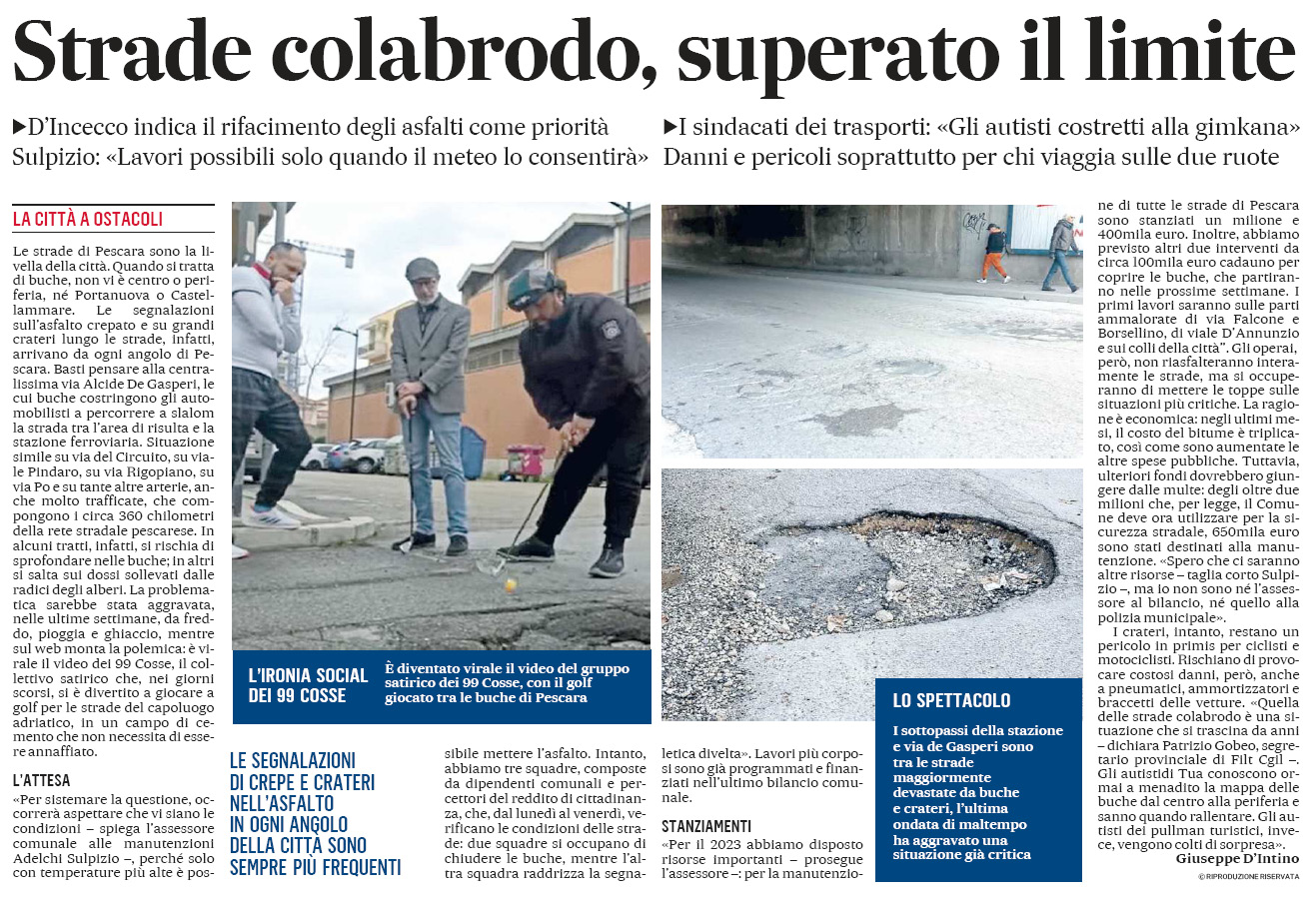 13 febbraio 2023 il messaggero pe