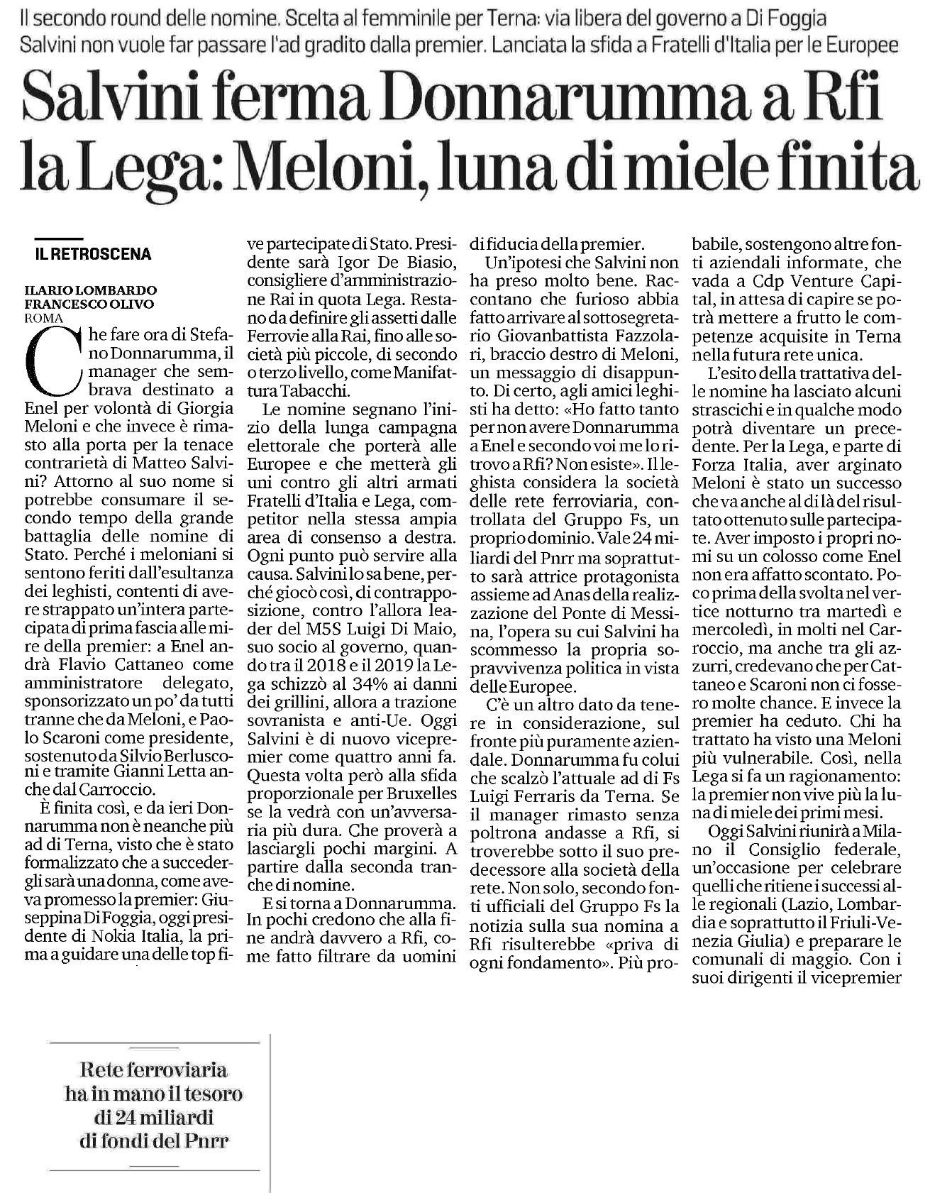 14 aprile 2023 la stampa Pagina 1