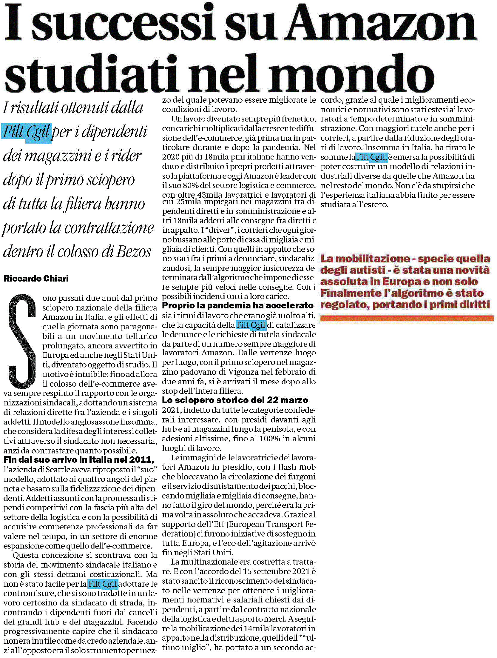 15 marzo 2023 il manifesto