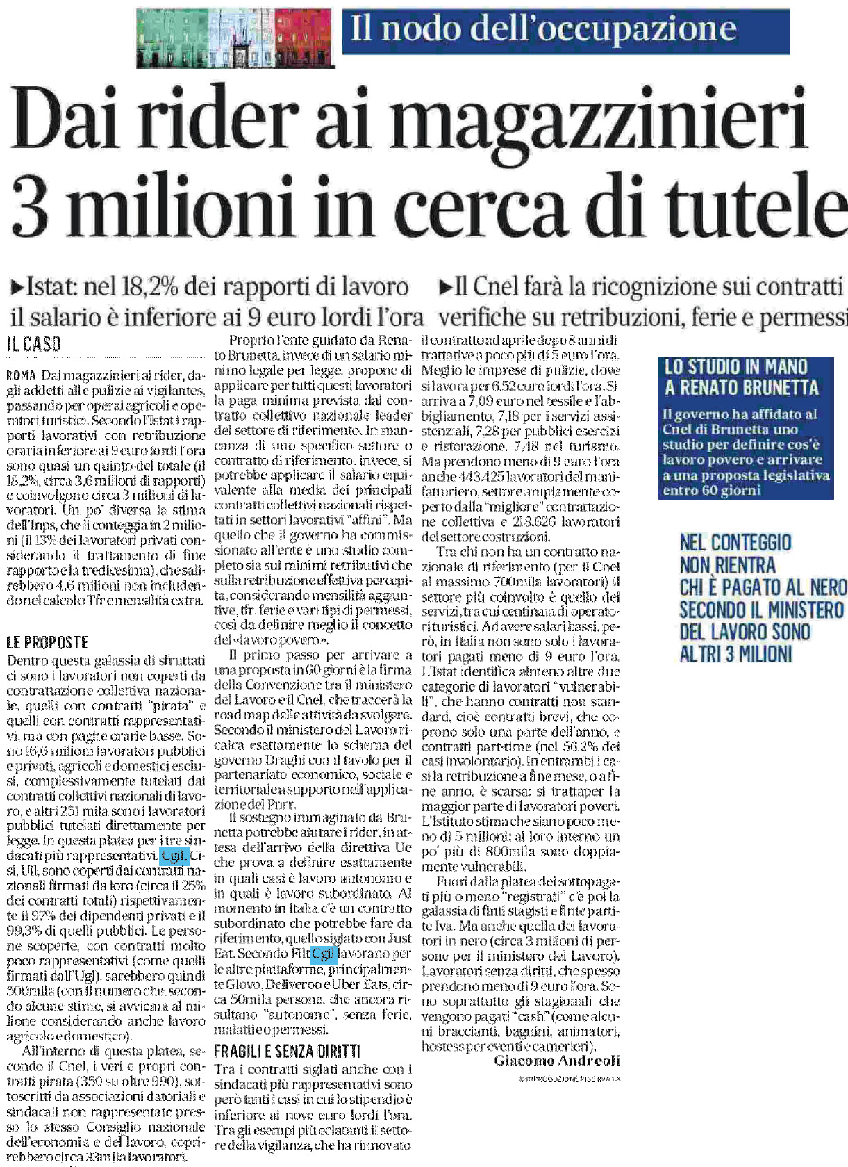 17 agosto 2023 il mattino