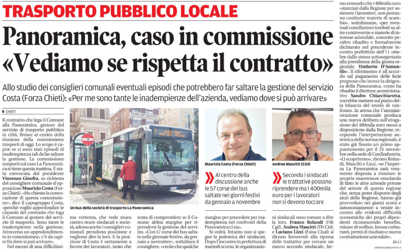 17 novembre 2022 il centro