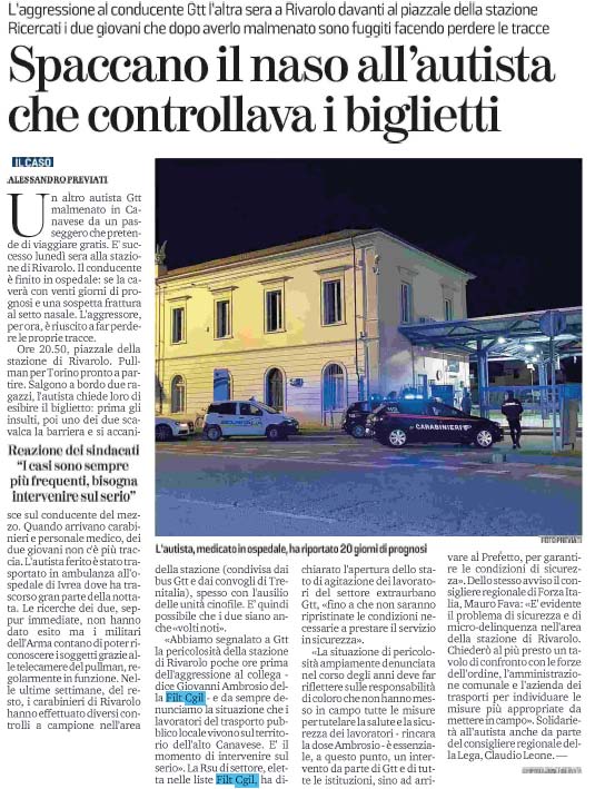 19 aprile 2023 la stampa