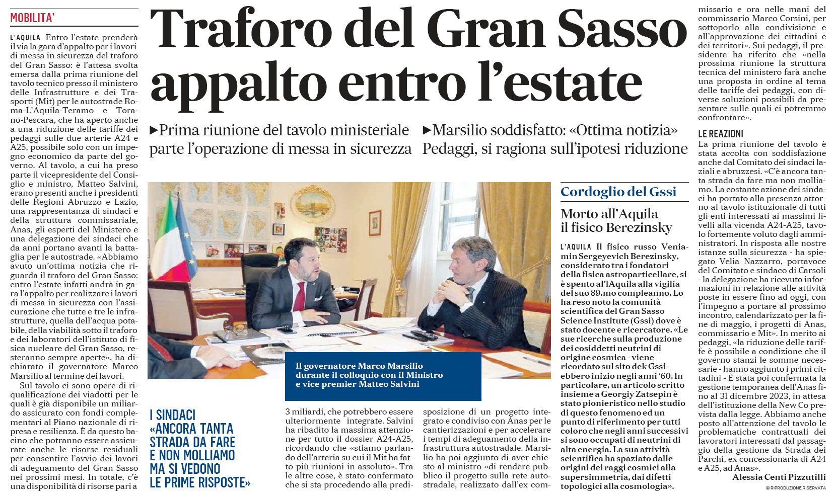 21 aprile 2023 il messaggero