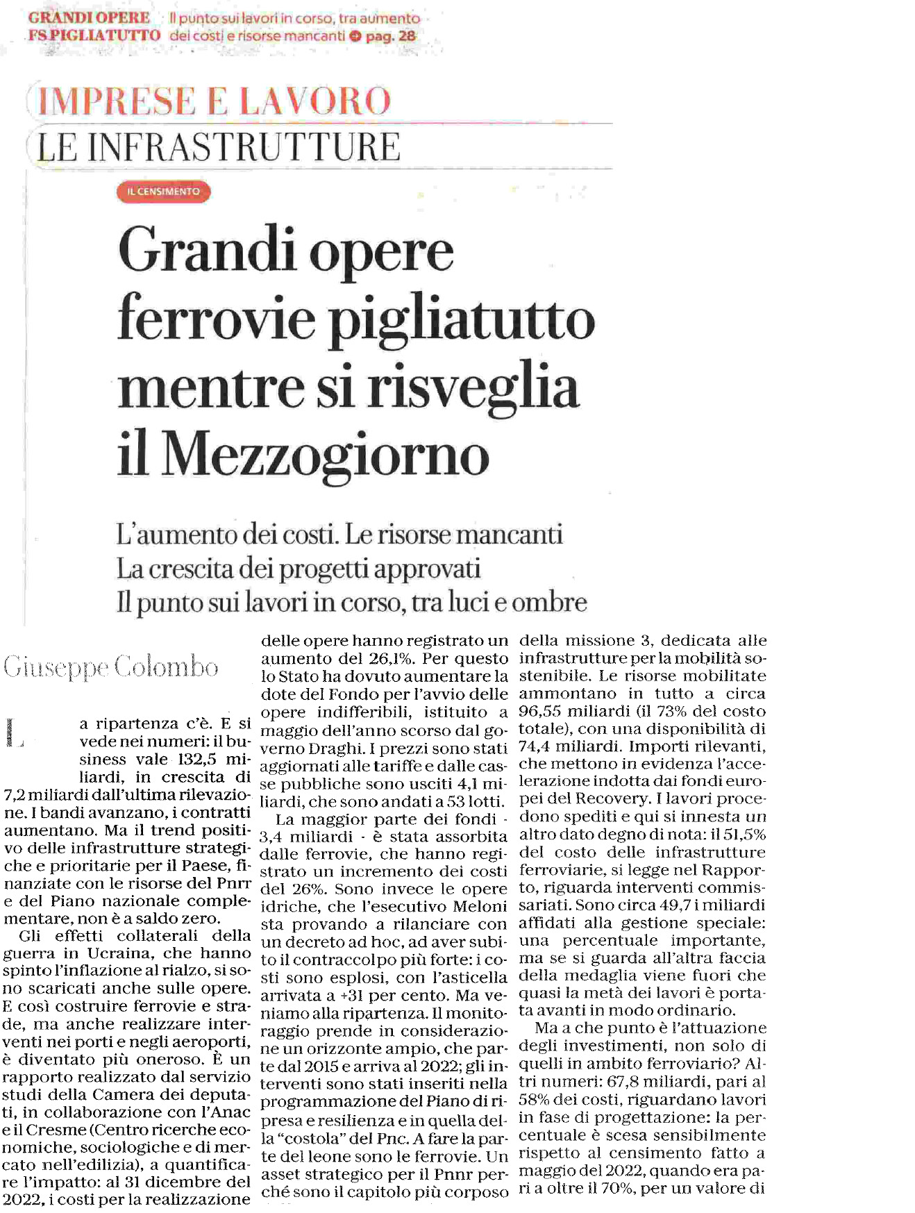 24 aprile 2023 repubblica Pagina 1