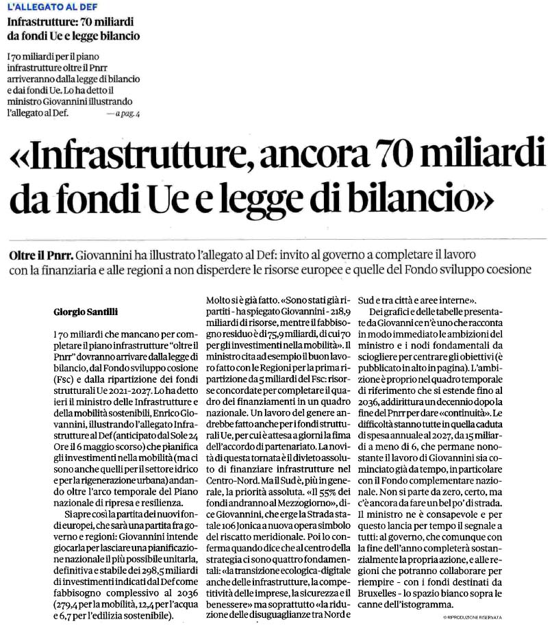 24 maggio 2022 il sole24ore Page 1