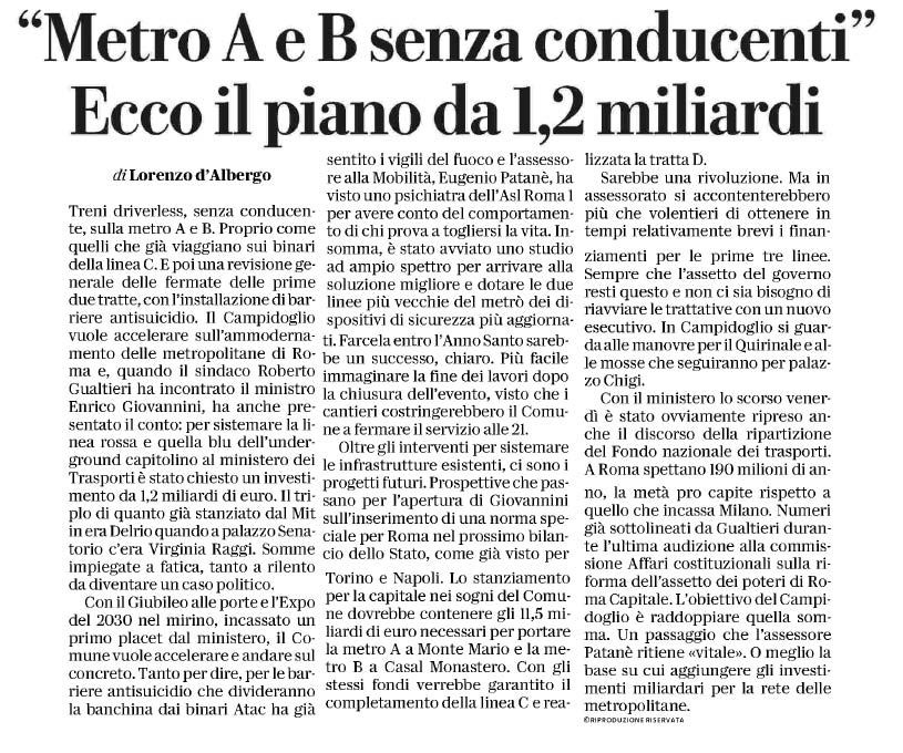 25 gennaio 2022 il messaggero